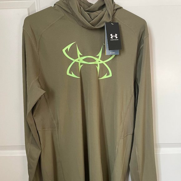 Under Armour Shirts Mens Under Armour Hoodie With Gaiter Poshmark